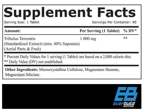 Everbuild Tribulus 1000 90 tabs