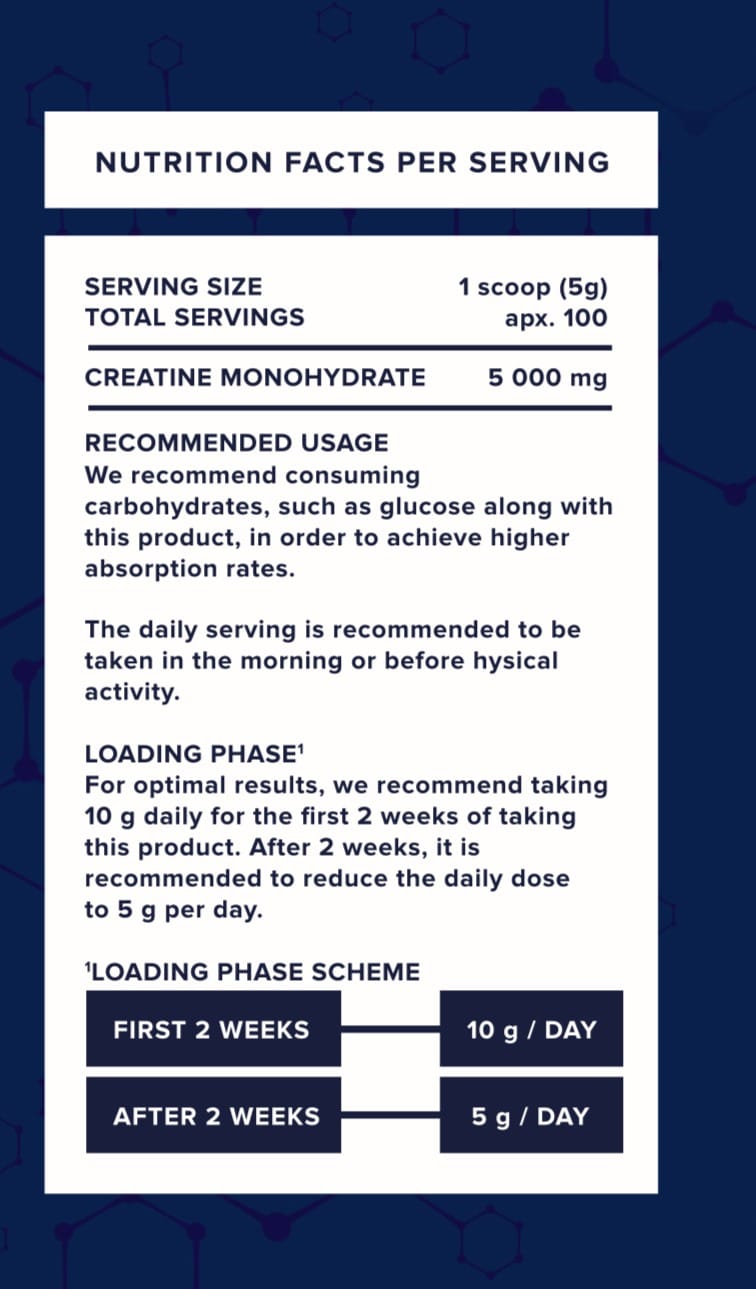 Veiny Galaxy Creatine Monohydrate 500gr